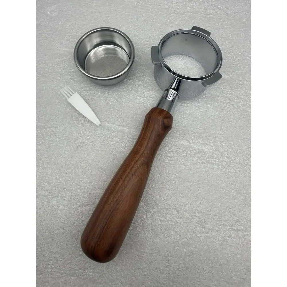 Bottomless Portafilter Barista Express 54mm Wooden Handle FOR BES870 *UNUSED ...